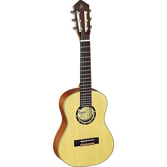 Ortega Guitars R121-1/4 Family Series 1/4 Sized Nylon 6-String Acoustic Guitar