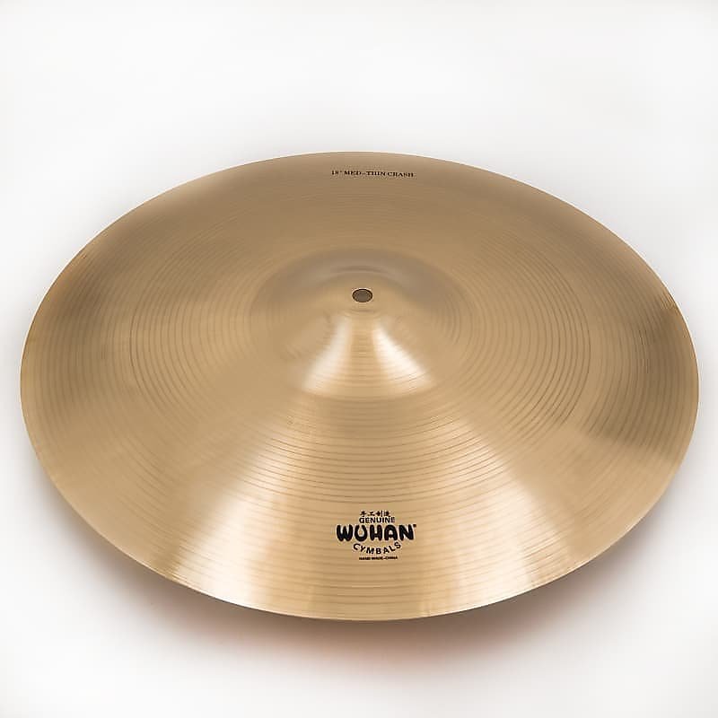 Cymbale crash moyenne-fine Wuhan WUCR18MT 18" Western Series