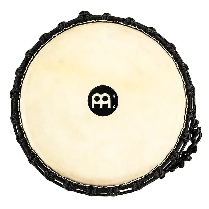 Meinl HDJ3-XL 13" Headliner Series Rope Tuned Black Wood Djembe Black River Series