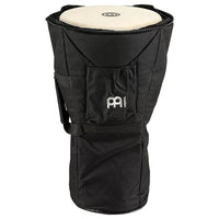 Meinl ADJ3-XL+Bag 13" Original African Style Rope Tuned Brown & Black Wood Djembe w/ Gig Bag