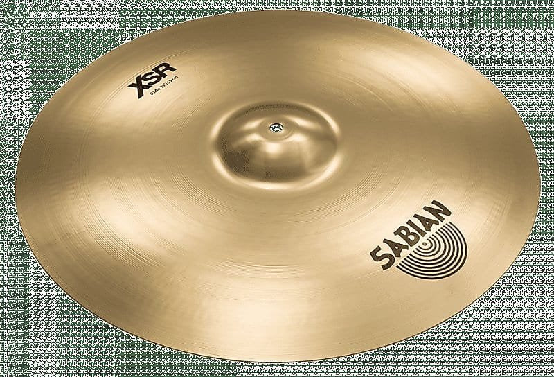 Cymbale Ride Sabian XSR2112B 21" XSR Brilliant avec lien vidéo