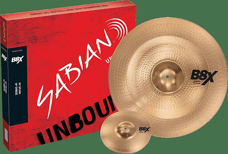 Pack de cymbales à effets Sabian 45005X B8X