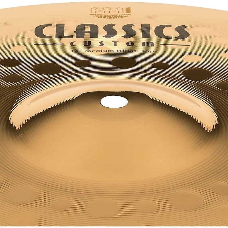 Meinl  Classics Custom CC14MH-B 14" Brilliant Medium Hihat, pair w/video demo