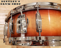 Gretsch USA Custom 5.5x14" Snare Drum in Amber Walnut Burst Finish