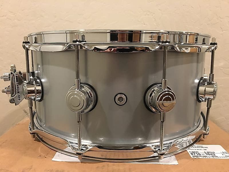 DW DRVM6514SVC Collector's Series 6.5x14" Rolled Aluminum Snare Drum w/ Chrome Hardware *IN STOCK*