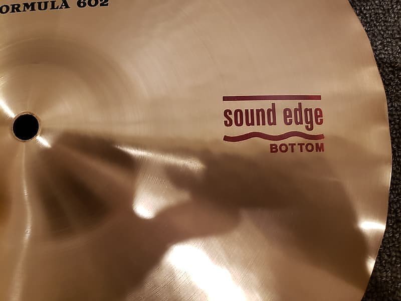 Paire de cymbales Paiste 15" Formula 602 Classic Sound Edge Hi-Hat *EN STOCK*