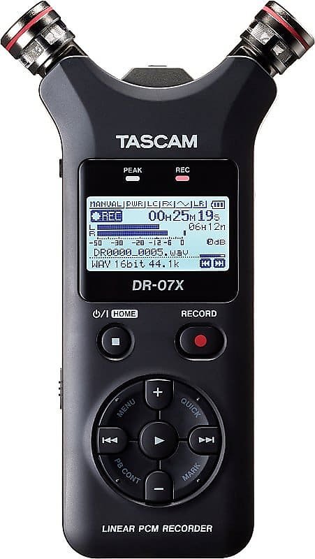 TASCAM DR-07X Stereo Handheld Audio Recorder/USB Interface (In-Stock!)