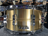 Ludwig LB654B 6.5x14" Acro Brass Snare Drum w/ Video Demo