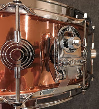 DW DRVP5514SPC Collector's Series 5.5x14" Polished 3mm Copper Snare Drum w/ Chrome Hardware