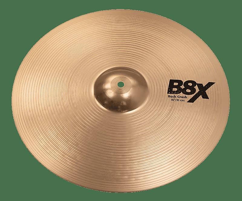 Cymbale crash rock Sabian 41609X 16" B8X