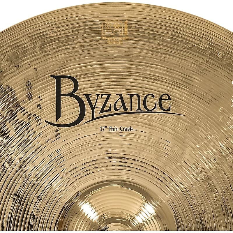 Meinl Byzance Brilliant B17TC-B 17" Thin Crash Cymbal