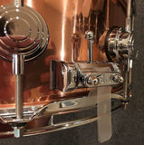 DW DRVP5514SPC Collector's Series 5.5x14" Polished 3mm Copper Snare Drum w/ Chrome Hardware
