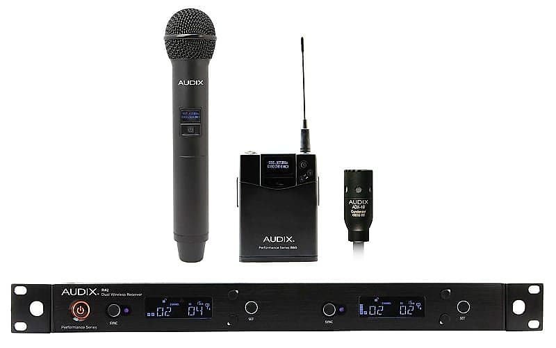 Système de microphone sans fil portable Audix AP42-C210