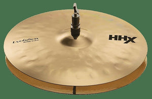 Sabian 11402XEB 14" HHX Brilliant Evolution Hi-Hat (Pair) Cymbals