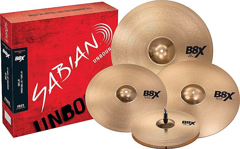 Ensemble de cymbales Sabian 45003XG B8X Performance Plus