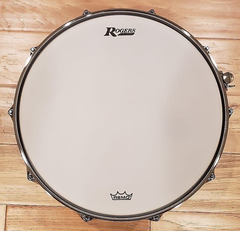 Caisse claire personnalisée Rogers 5x14" B7 Brass Dyna-Sonic