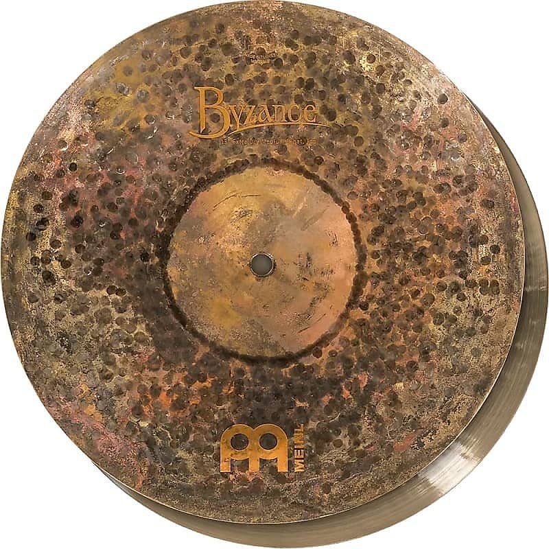 Hi-hat Meinl Byzance Extra Dry B13EDMTH 13" Medium, paire