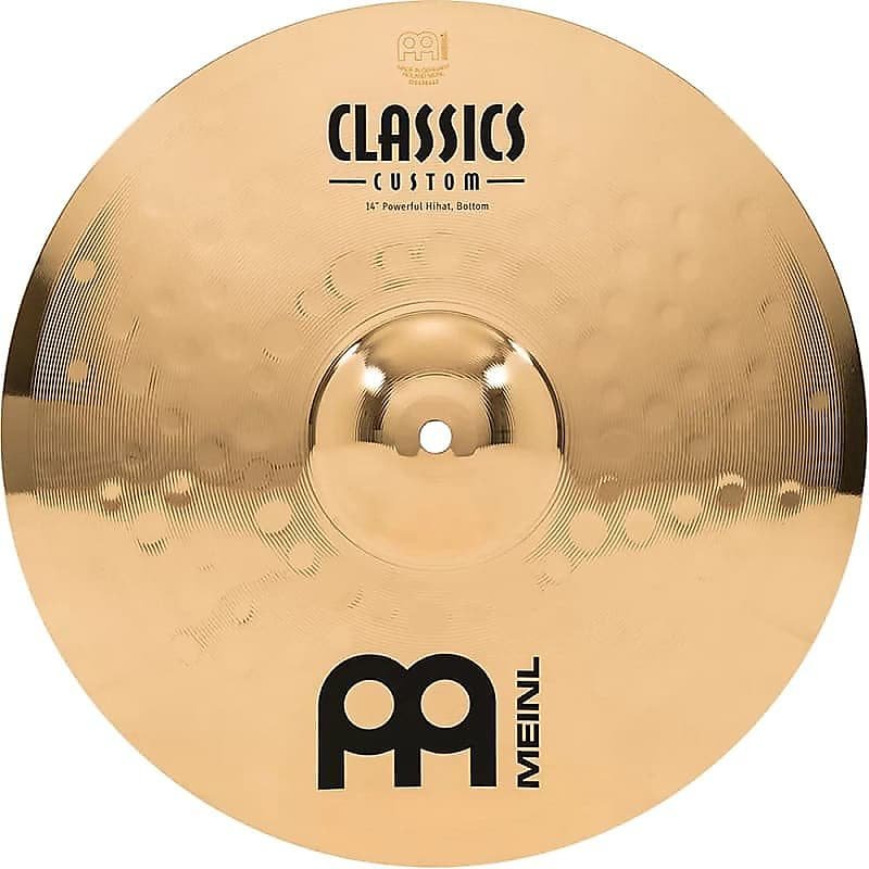 Meinl Classics Custom CC14PH-B 14" Brilliant Powerful Hihat, pair