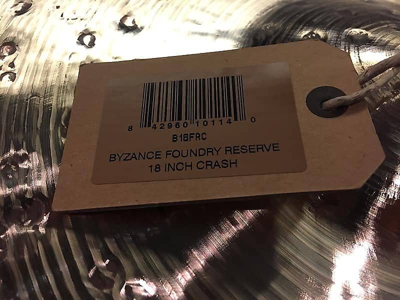 Meinl 18" Byzance Foundry Reserve Crash Cymbal B18FRC