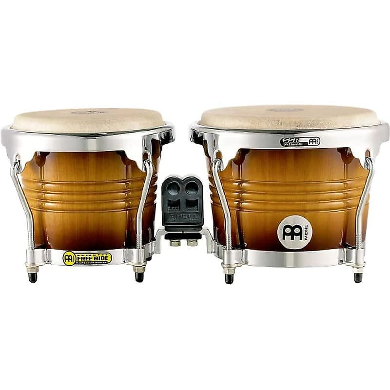 Bongos Meinl FWB200GAB 6 3/4" et 8" Marathon Exclusive Series en finition Gold Amber Sunburst