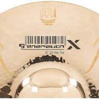 Chapeau FX Meinl Generation X GX-10FXH 10", paire