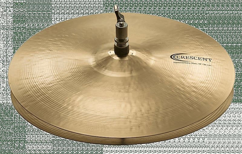 Cymbales Sabian H14H 14" Crescent Hammertone Hi-Hat (paire)