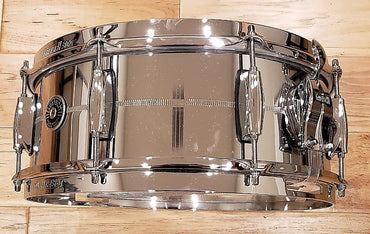 Gretsch GB4165S Brooklyn Series 5.5x14" Chrome over Steel Snare Drum