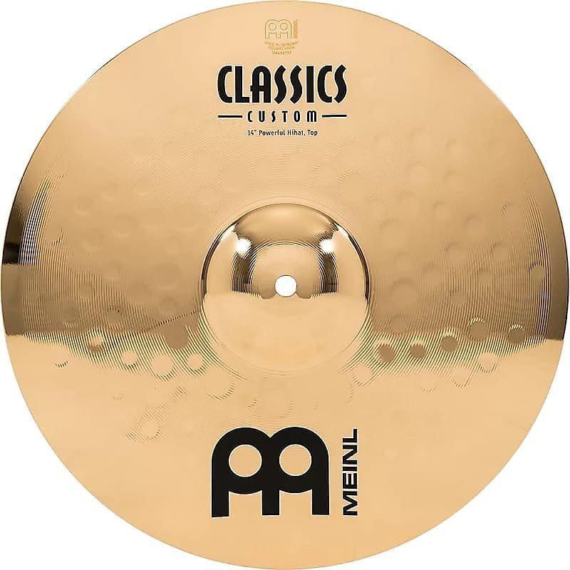 Meinl Classics Custom CC14PH-B 14" Brilliant Powerful Hihat, pair