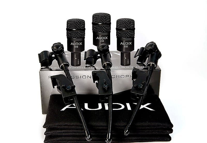 Microphones de batterie Audix D2TRIO