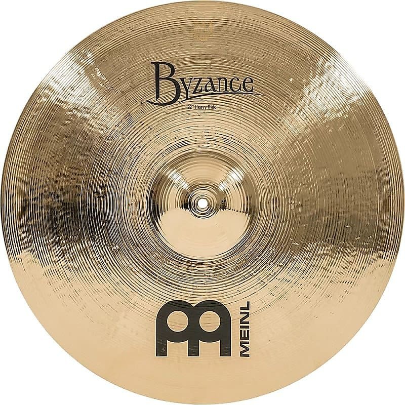 Meinl B22HR-B 22" Byzance Brilliant Heavy Ride Cymbal w/ Video Demo