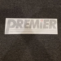 Premier Black Replica Late 80s Logo Replacement Sticker