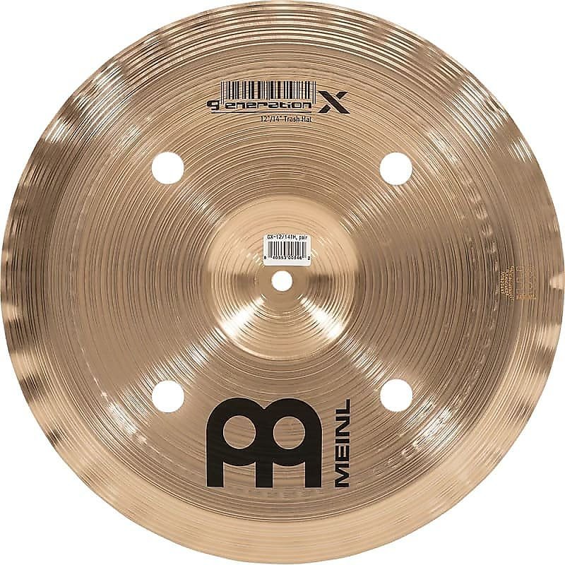 Chapeau poubelle Meinl Generation X GX-12/14TH 12/14", paire