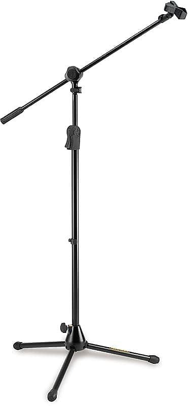Hercules MS532B EZ Clutch Microphone Stand w/ Tripod and 2-in-1 Boom