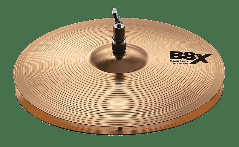 Cymbales Sabian 41403X 14” B8X Rock Hi-Hat (paire)