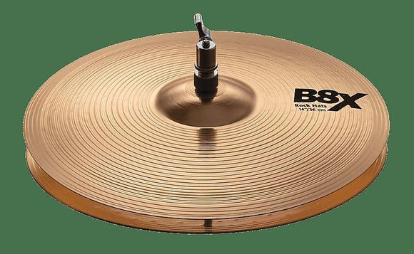 Sabian 41403X 14” B8X Rock Hi-Hat (Pair) Cymbals
