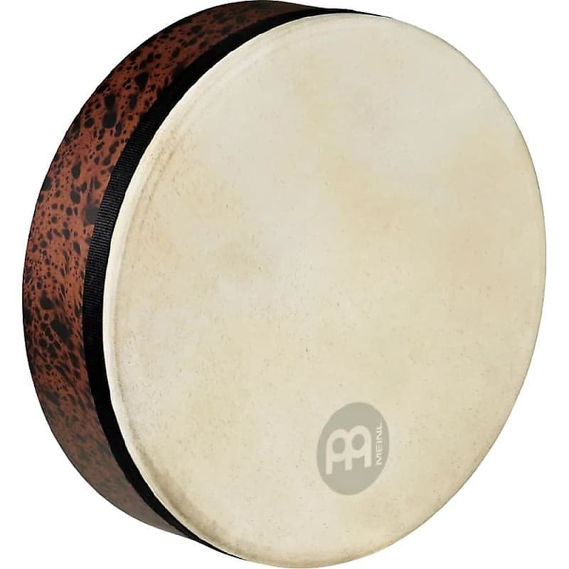 Meinl FD14T-D 14" Siam Oak Goatskin Mizhar in Brown Burl Finish