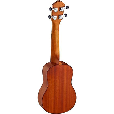 Ortega Guitars RU5 Bonfire Series Spruce Top Concert Ukulele