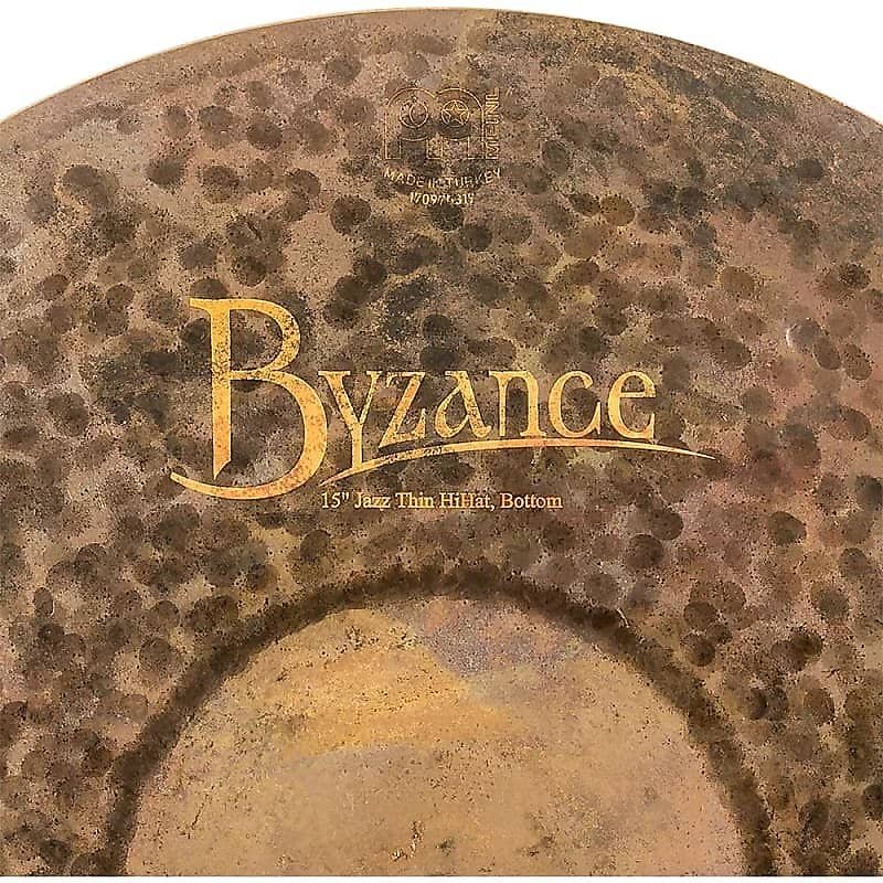 Meinl Byzance Jazz B15JTH 15" Thin Hihat pair