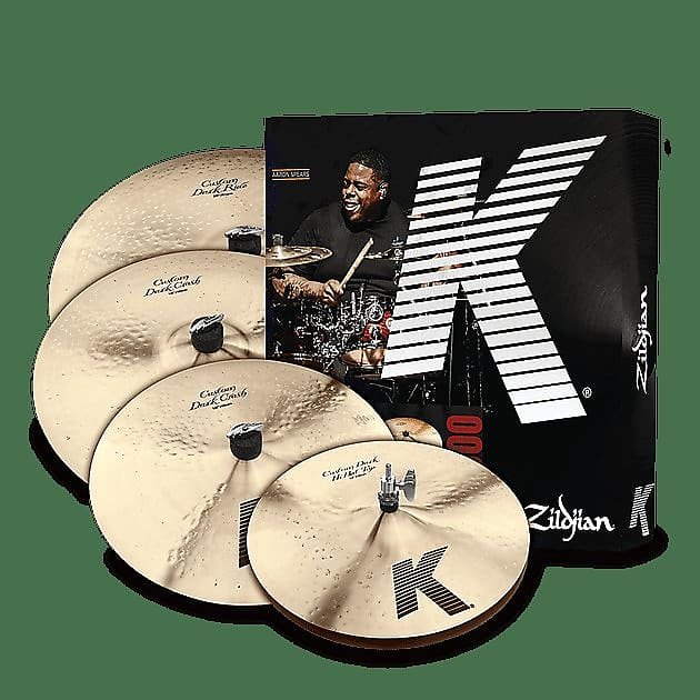 Pack de cymbales Zildjian KCD900 K Custom Dark