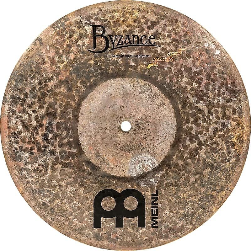 Meinl Byzance Brilliant B13SH-B 13" Serpents Hi Hats, pair