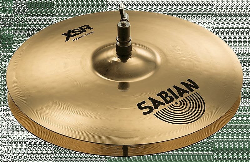 Cymbales Sabian XSR1402B 14" XSR Brilliant Hi-Hat (paire)