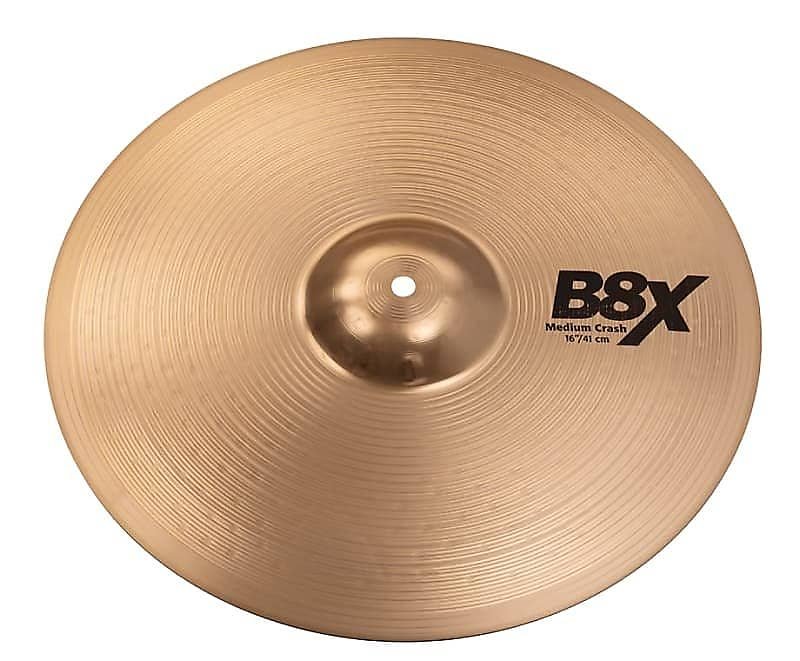 Cymbale crash moyenne Sabian 41608X 16" B8X