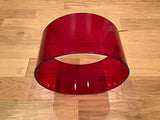 RCI 7x14 Red Acrylic Vistalite Snare Drum Shell
