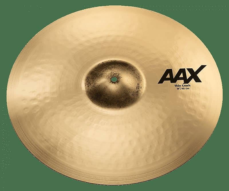 Sabian 21806XCB 18" AAX Brilliant Thin Crash Cymbal