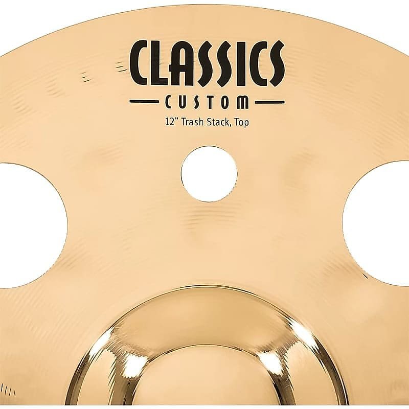 Cymbales Trash Stack 12" Meinl Classics Custom Brilliant CC-12STK