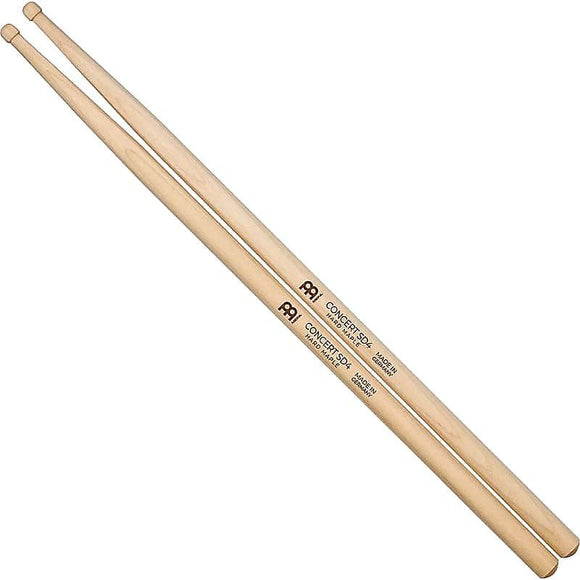 Meinl SB115 Concert SD4 Hard Maple (Pair) Drum Sticks w/ Video Link Wood Tip