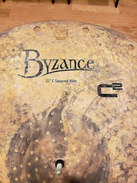 Meinl B21C2R 21" Chris Coleman Signature Byzance Vintage C Squared Ride Cymbal w/ Video Demos