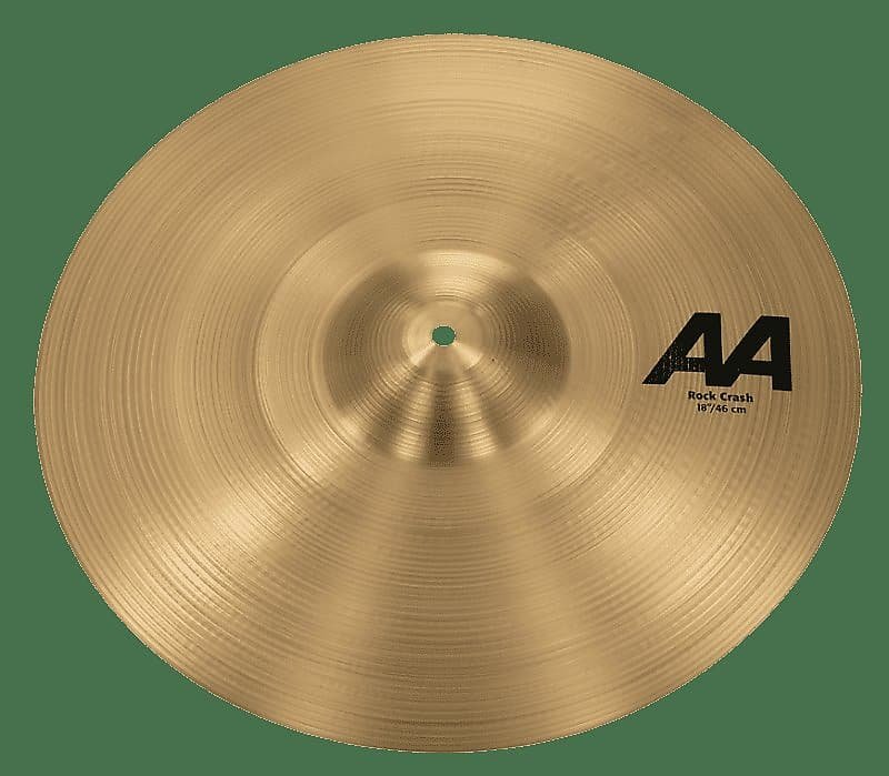 Sabian 21809 18" AA Rock Crash Cymbal