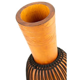 Meinl ADJ2-L+Bag 12" Original African Style Rope Tuned Brown Wood Djembe w/ Gig Bag
