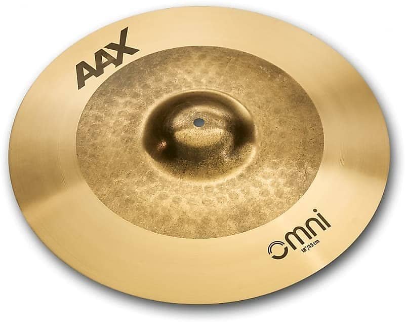 Cymbale crash/ride omnidirectionnelle Sabian 218OMX 18" AAX